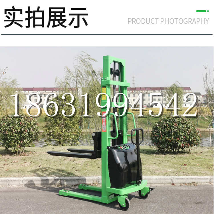 佳冬乡电动叉车堆高车液压铲车电瓶1吨2吨站驾步行式小型全自动叉车
